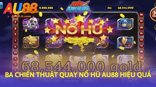 Ba chiến thuật quay Nổ hũ Au88 hiệu quả