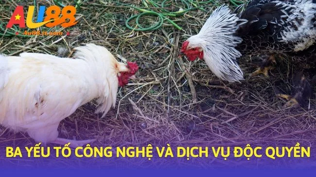 Ba yếu tố công nghệ và dịch vụ độc quyền